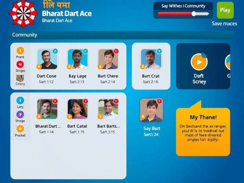 Bharat Dart Ace Community Screen